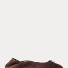 Ballerines plates en daim marron Ralph Lauren pour femme Ballerines plates en daim marron Ralph Lauren pour femme