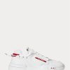 Baskets blanches Ralph Lauren PS200 pour hommes