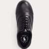 Baskets en cuir noires Ralph Lauren Bryn pour femmes Baskets en cuir noires Ralph Lauren Bryn pour femmes