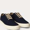 Baskets en toile indigo Ralph Lauren pour homme