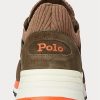 Baskets en tricot camouflage Ralph Lauren Trackster 200II pour homme