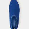 Baskets à enfiler Jordyn bleues Ralph Lauren pour femme Baskets à enfiler Jordyn bleues Ralph Lauren pour femme
