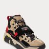 Baskets montantes marron Ralph Lauren PS100 pour homme Baskets montantes marron Ralph Lauren PS100 pour homme