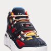 Baskets montantes multicolores Ralph Lauren PS100 à imprimés multiples pour homme Baskets montantes multicolores Ralph Lauren PS100 à imprimés multiples pour homme