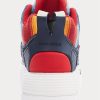Baskets montantes multicolores Ralph Lauren PS100 à imprimés multiples pour homme Baskets montantes multicolores Ralph Lauren PS100 à imprimés multiples pour homme