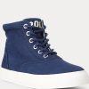 Baskets montantes Ralph Lauren Bryn bleu marine pour femme Baskets montantes Ralph Lauren Bryn bleu marine pour femme
