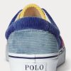 Baskets multicolores en velours côtelé à blocs de couleurs pour homme Ralph Lauren Keaton Baskets multicolores en velours côtelé à blocs de couleurs pour homme Ralph Lauren Keaton