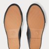 Baskets noires en toile Ralph Lauren Mayport pour hommes Baskets noires en toile Ralph Lauren Mayport pour hommes