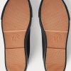 Baskets noires en toile Ralph Lauren pour hommes Baskets noires en toile Ralph Lauren pour hommes