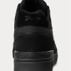 Baskets Ralph Lauren Court Mid Pro noires pour homme Baskets Ralph Lauren Court Mid Pro noires pour homme