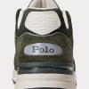 Baskets Trackster 200 olive pour homme Ralph Lauren Baskets Trackster 200 olive pour homme Ralph Lauren