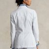 Blazers blancs en seersucker Ralph Lauren pour femmes