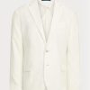 Blazers de costume blancs en lin doux pour hommes Ralph Lauren Polo Blazers de costume blancs en lin doux pour hommes Ralph Lauren Polo