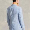 Blazers de costume bleus en chambray Ralph Lauren pour hommes Blazers de costume bleus en chambray Ralph Lauren pour hommes