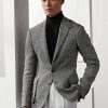Blazers de sport gris à chevrons faits main pour homme Ralph Lauren Kent Blazers de sport gris à chevrons faits main pour homme Ralph Lauren Kent