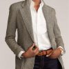 Blazers en tweed noirs Ralph Lauren pour femmes