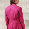 Blazers sport roses pour hommes Ralph Lauren Kent en lin et soie tissés à la main