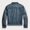 Bleu Ralph Lauren Overdale Indigo Denim Trucker Vestes pour hommes