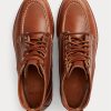Bottes à lacets en cuir marron Ralph Lauren pour homme Bottes à lacets en cuir marron Ralph Lauren pour homme