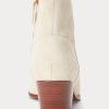 Bottes Lucille en cuir de veau et daim crème pour femme Ralph Lauren Bottes Lucille en cuir de veau et daim crème pour femme Ralph Lauren