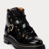 Bottes noires Ralph Lauren Dimicia Welington Burnishedie pour femmes Bottes noires Ralph Lauren Dimicia Welington Burnishedie pour femmes