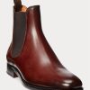 Bottines Chelsea en cuir de veau Penfield marron foncé pour homme Ralph Lauren Bottines Chelsea en cuir de veau Penfield marron foncé pour homme Ralph Lauren