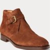 Bottines Chelsea en daim marron Frasco pour homme Ralph Lauren