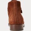 Bottines Chelsea en daim marron Frasco pour homme Ralph Lauren