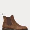 Bottines Chelsea en daim marron Ralph Lauren Bryson pour homme Bottines Chelsea en daim marron Ralph Lauren Bryson pour homme