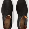 Bottines Chelsea en daim noires Ralph Lauren Plainview pour hommes Bottines Chelsea en daim noires Ralph Lauren Plainview pour hommes