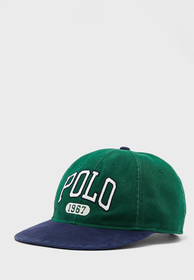 Chapeaux imprimés verts Ralph Lauren pour hommes Chapeaux imprimés verts Ralph Lauren pour hommes