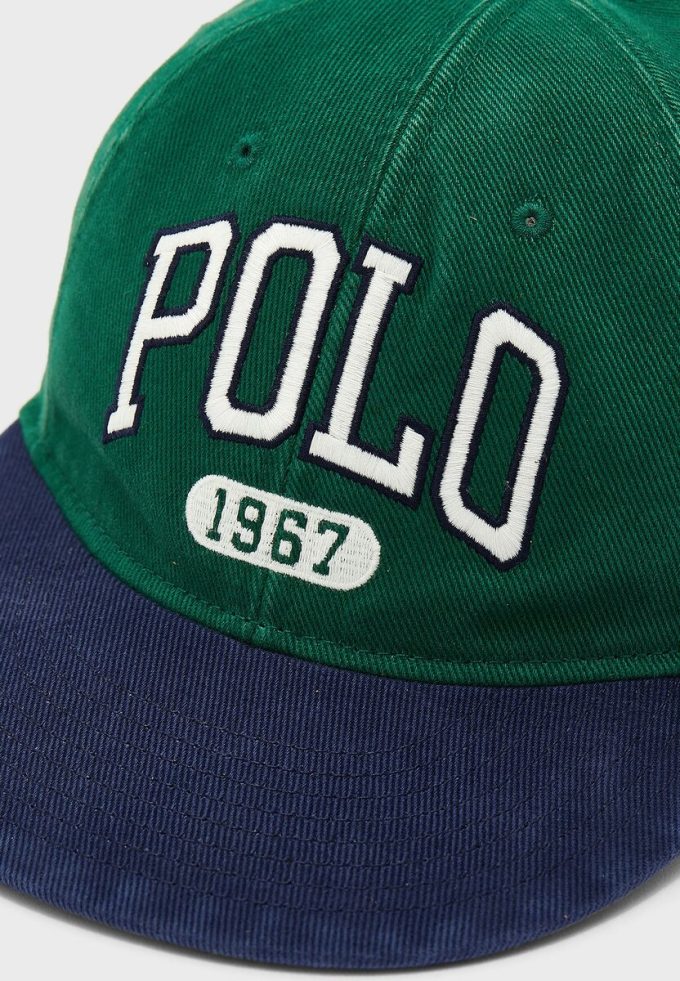 Chapeaux imprimés verts Ralph Lauren pour hommes Chapeaux imprimés verts Ralph Lauren pour hommes