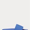 Chaussons bleus Ralph Lauren Signature Pony pour hommes Chaussons bleus Ralph Lauren Signature Pony pour hommes