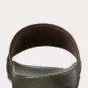 Chaussons en cuir camouflage tigre Ralph Lauren Olive pour homme Chaussons en cuir camouflage tigre Ralph Lauren Olive pour homme
