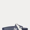 Sandales en similicuir bleu marine avec logo Ralph Lauren Audrina pour femme Sandales en similicuir bleu marine avec logo Ralph Lauren Audrina pour femme
