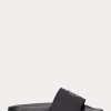 Chaussons noirs/blancs avec logo Ralph Lauren pour homme Chaussons noirs/blancs avec logo Ralph Lauren pour homme