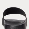 Chaussons noirs/blancs avec logo Ralph Lauren pour homme Chaussons noirs/blancs avec logo Ralph Lauren pour homme