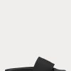 Chaussons noirs/rouges Ralph Lauren Signature Pony pour homme Chaussons noirs/rouges Ralph Lauren Signature Pony pour homme