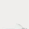 Chaussons Ralph Lauren Signature Pony blancs/bleu marine pour homme Chaussons Ralph Lauren Signature Pony blancs/bleu marine pour homme