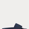 Chaussons Ralph Lauren Signature Pony bleu marine/rouge pour homme