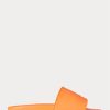 Chaussons Ralph Lauren Signature Pony orange/blanc pour homme