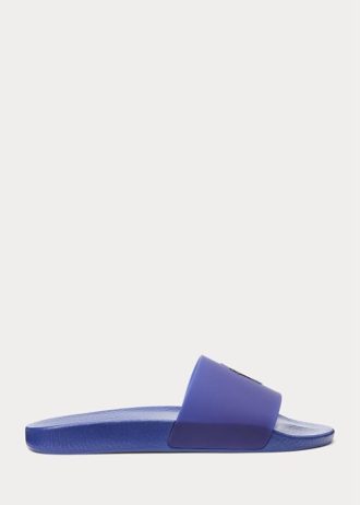 Chaussons Ralph Lauren Thermochromic Signature Pony violets/roses pour homme