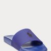 Chaussons Ralph Lauren Thermochromic Signature Pony violets/roses pour homme