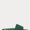 Chaussons verts Polo Bear Ralph Lauren pour hommes Chaussons verts Polo Bear Ralph Lauren pour hommes