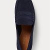 Chaussures décontractées en daim Ralph Lauren Reynold pour homme, bleu marine