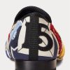 Chaussures habillées en toile bleu marine multicolores pour homme Ralph Lauren Paxton avec logo Chaussures habillées en toile bleu marine multicolores pour homme Ralph Lauren Paxton avec logo