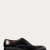 Chaussures habillées noires à bout droit pour hommes Ralph Lauren Denver