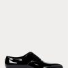 Chaussures habillées noires en cuir verni Paget pour hommes Ralph Lauren Chaussures habillées noires en cuir verni Paget pour hommes Ralph Lauren