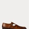 Chaussures habillées style pêcheur Ralph Lauren marron en cuir de veau bruni pour homme Chaussures habillées style pêcheur Ralph Lauren marron en cuir de veau bruni pour homme