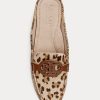Chaussures plates Ralph Lauren Brynn en cuir gaufré et cuir de veau pour femme Chaussures plates Ralph Lauren Brynn en cuir gaufré et cuir de veau pour femme